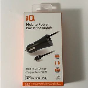 Rapid In-Car Charger for iPhone (4 ft)